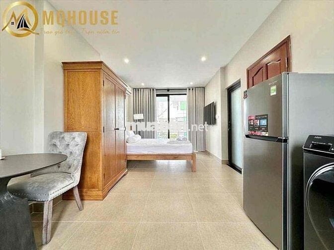 CHO THUÊ CĂN HỘ MỚI 100% RỘNG 50m2 FULL_NỘI THẤT BANCOL GẦN QUẬN 3