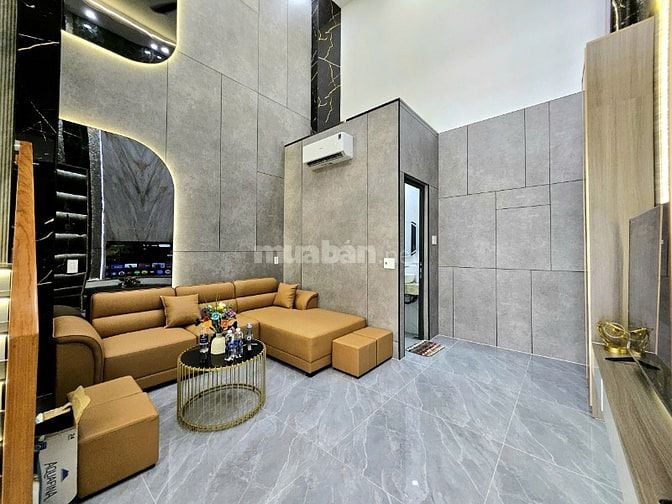 Nhà phố đúc 7 tầng, Mặt Tiền Đường 12m - Tân Thới Nhất 02, Quận 12