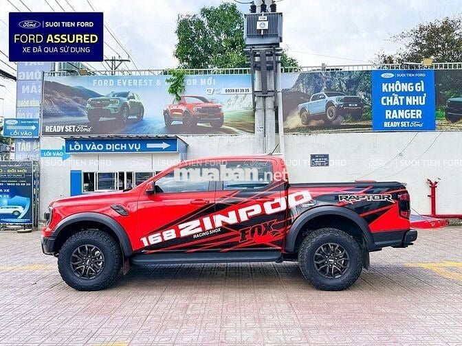 Ford Raptor 2024 Tự động 10 cấp Đỏ cam
