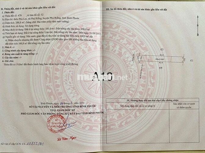 [Cắt lỗ 300tr] Đất Phú Riềng,Đồng Nai 