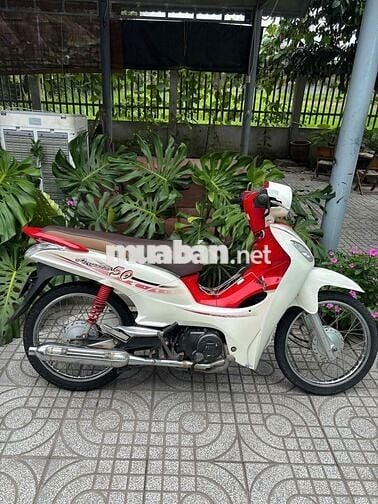 SYM Angela 50cc Trắng, Đỏ