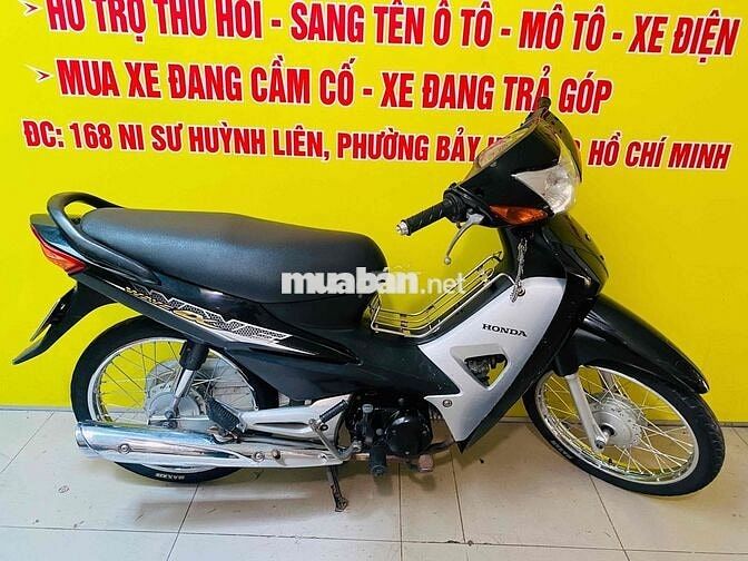 Honda Wave 2008 Đen biển số thành phố