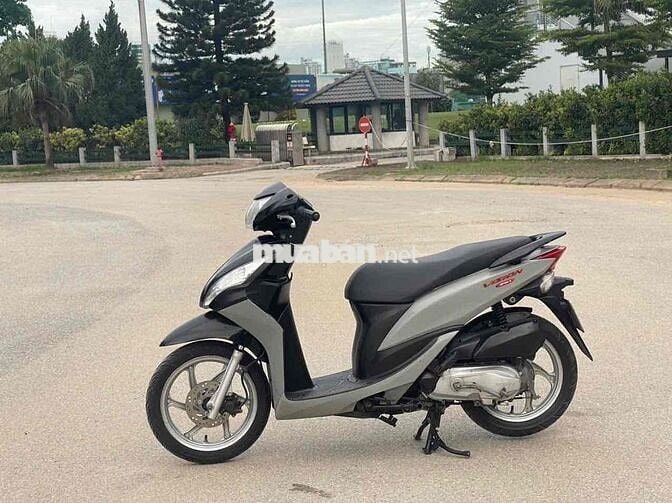 Honda Vision 110 FI Đen Bạc