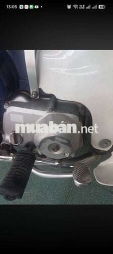 Honda Cub 86 Xanh Trắng Máy zin