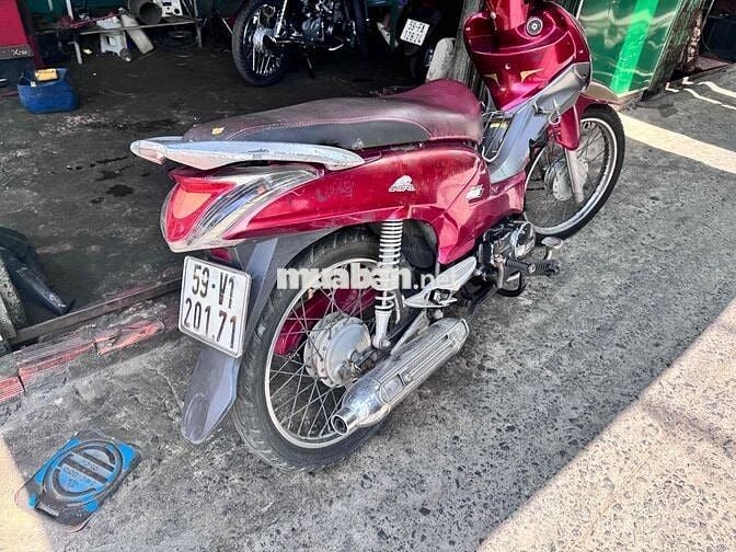 Xe số SYM Đỏ Xăng
