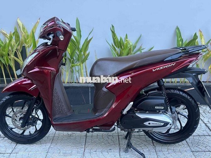 Honda Vision 2021 màu đỏ