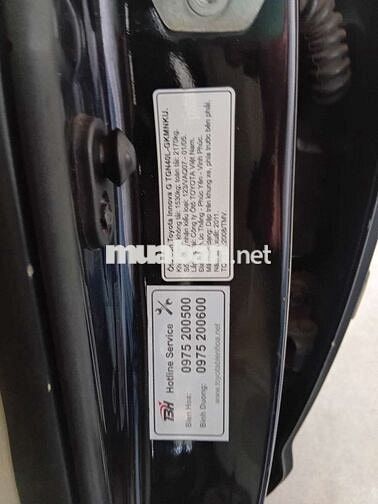Toyota Innova G 2011 Đen 7 chỗ