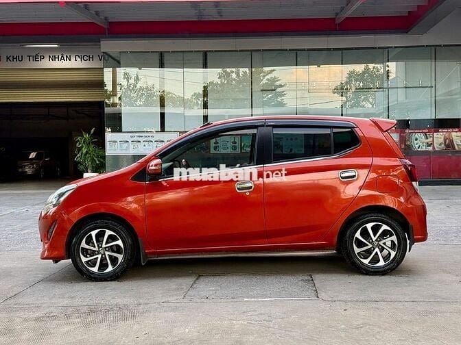 Wigo 2019 Số tự động Cam 57.000 km, bank 60%