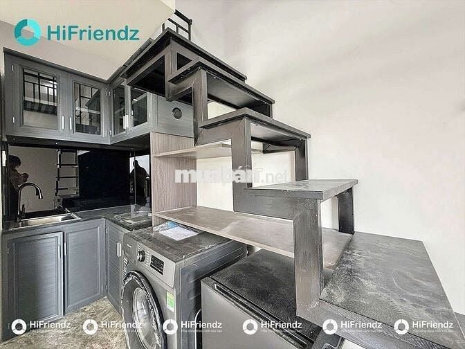 Duplex Ban Công 5Tr.. Cao Cấp - FULL Nội Thất - CVPM, đi bộ Emart 