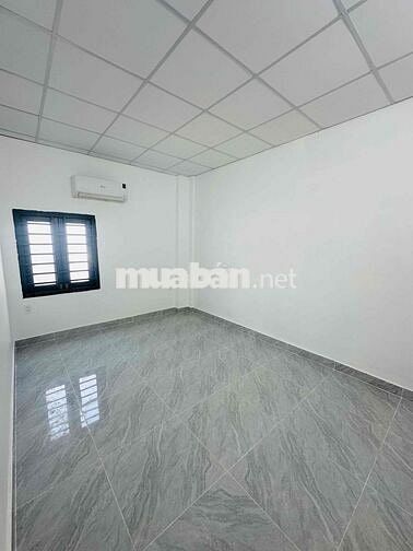 NHÀ MỚI XÂY 100%_ Trệt Lầu _ 2PN _ Hẻm Xe Tải _ Sẵn 2 Máy lanh