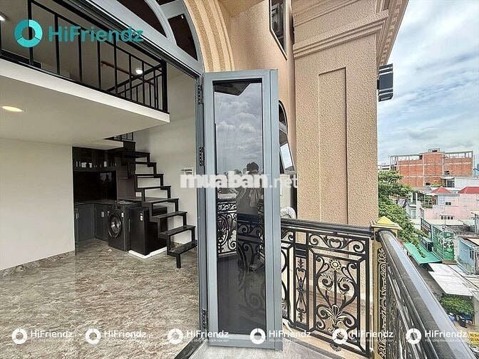 Duplex Ban Công 5Tr.. Cao Cấp - FULL Nội Thất - CVPM, đi bộ Emart 