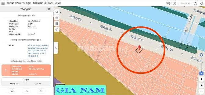 BÁN NHÀ MẶT TIỀN KINH DOANH : 1071 HOÀNG SA - P. 11 - Q. 3 - TPHCM