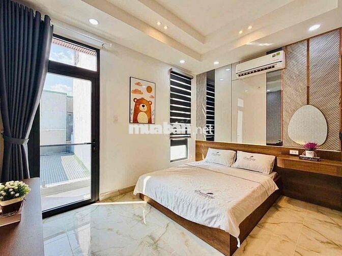Hẻm 6m Bờ Bao Tân Thắng, 4 Tấm, 4 x 18m, 5 Phòng Ngủ, 4 wc, sân Thượng
