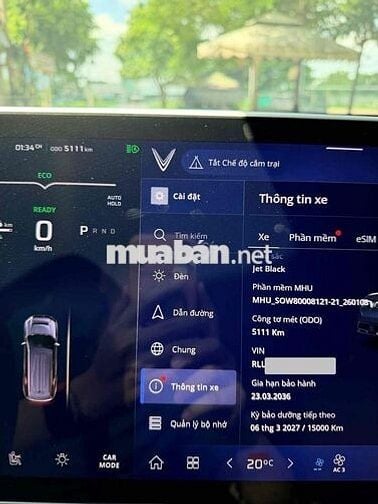 VinFast VF9 2025 Đen 7 chỗ 5100km