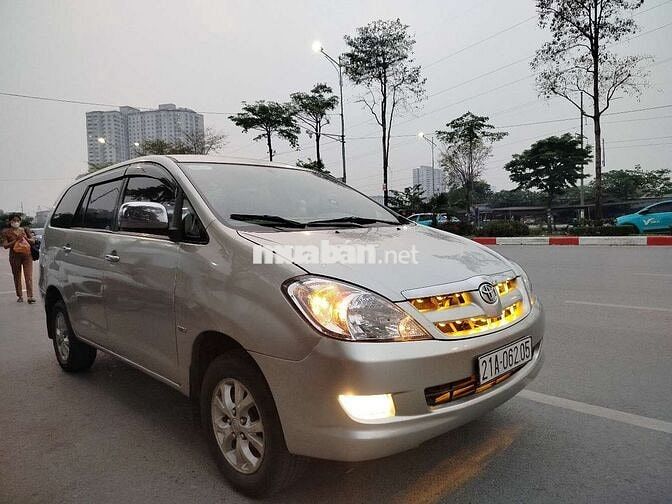 Toyota Innova 2008 Số sàn Bạc 150.000 km