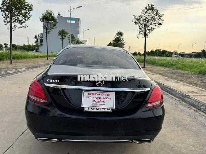 Mercedes-Benz C200 2017 Đen Tự động 9 cấp