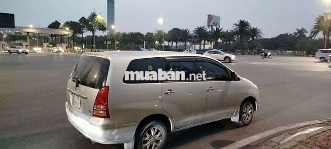 Toyota Innova 2008 Số sàn Bạc 150.000 km