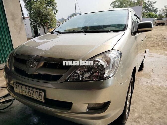 Toyota Innova 2008 Số sàn Bạc 150.000 km