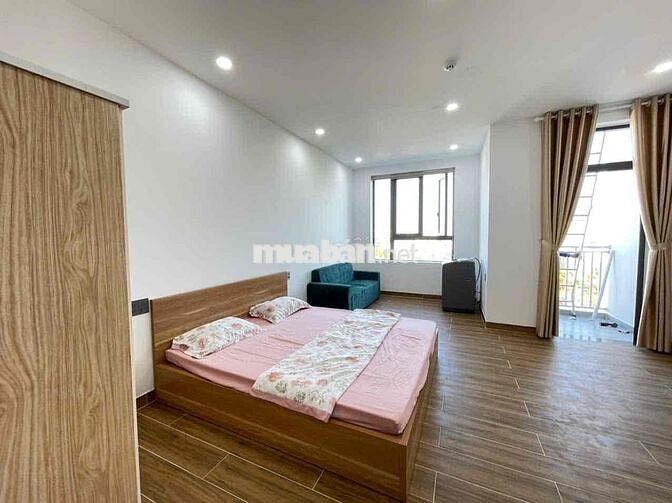 STUDIO MỚI ĐƯỜNG TRẦN NAM TRUNG - BAN CÔNG SIÊU THOÁNG