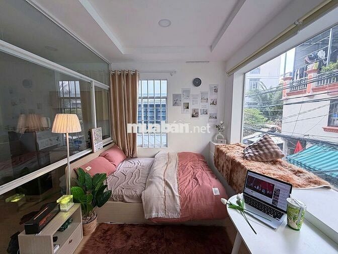 CHO THUÊ 1PN 25M2 TÁCH BẾP CỬA SỔ TO NGAY VÒNG XOAY DÂN