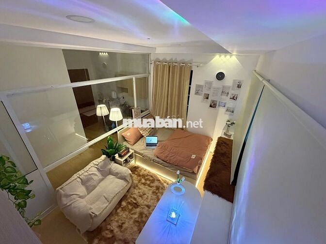 CHO THUÊ 1PN 25M2 TÁCH BẾP CỬA SỔ TO NGAY VÒNG XOAY DÂN