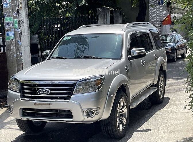 Ford Everest 2009 Số tự động Bạc