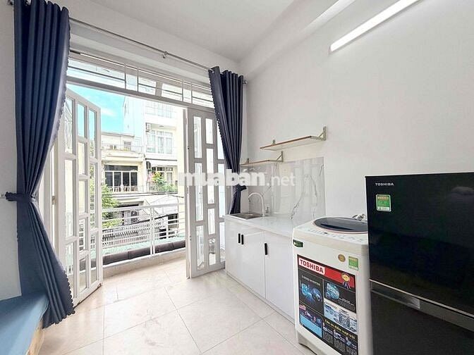 CHO THUÊ CĂN HỘ DVU - TRẦN VĂN ĐANG - QUẬN 3 - FULL NỘI THẤT-RỘNG 30m2