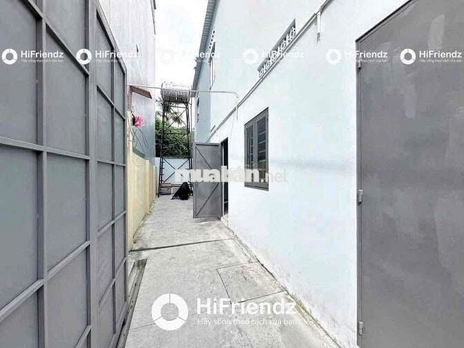 Nhà 1 trệt 1 lầu thông thoáng gác 2m5 đứng được mới xây kế Gò Dầu