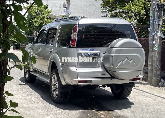 Ford Everest 2009 Số tự động Bạc