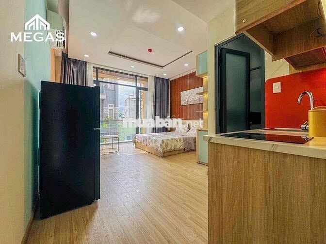 CĂN HỘ STUDIO - FULL NỘI THẤT - BAN CÔNG MỚI XÂY NGAY QUANG TRUNG
