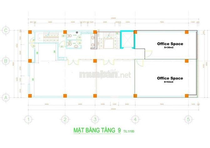 VĂN PHÒNG CHO THUÊ 52m2 ĐƯỜNG NGÔ QUYỀN - X2 OFFICE ELITE 