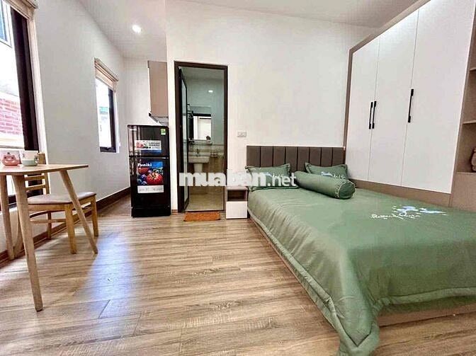 Cho thuê ccmn Đội Cấn - 30m2 - nhà mới tinh - full nội thất - 5,8triệu