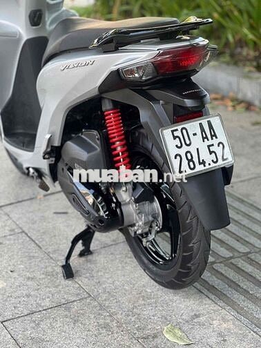 Honda Vision 2022 Bản Đặc Biệt Smartkey Bạc