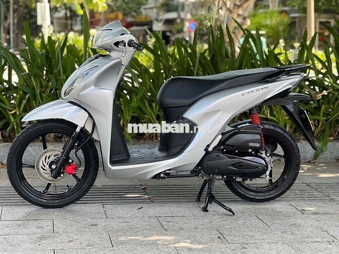 Honda Vision 2022 Bản Đặc Biệt Smartkey Bạc