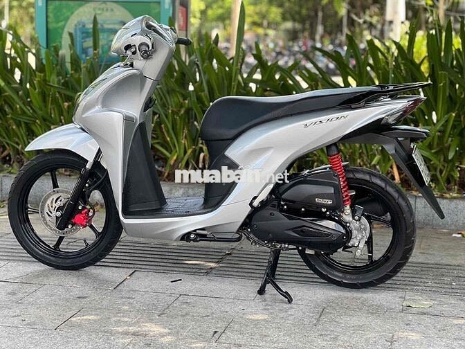 Honda Vision 2022 Bản Đặc Biệt Smartkey Bạc