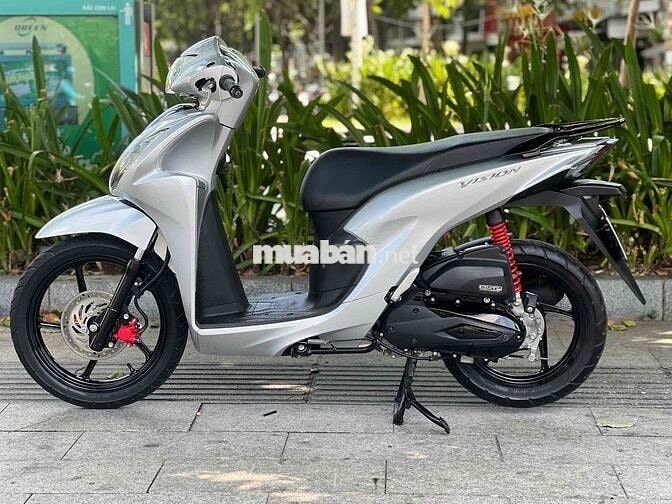 Honda Vision 2022 Bản Đặc Biệt Smartkey Bạc