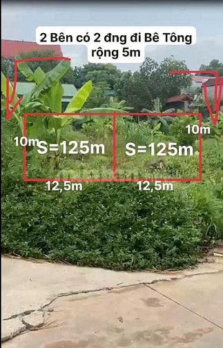 Chính Chủ Cần Bán Gấp Mảnh Đất DT 125m2. MT 10m oto vào nhà. Giá Rẻ