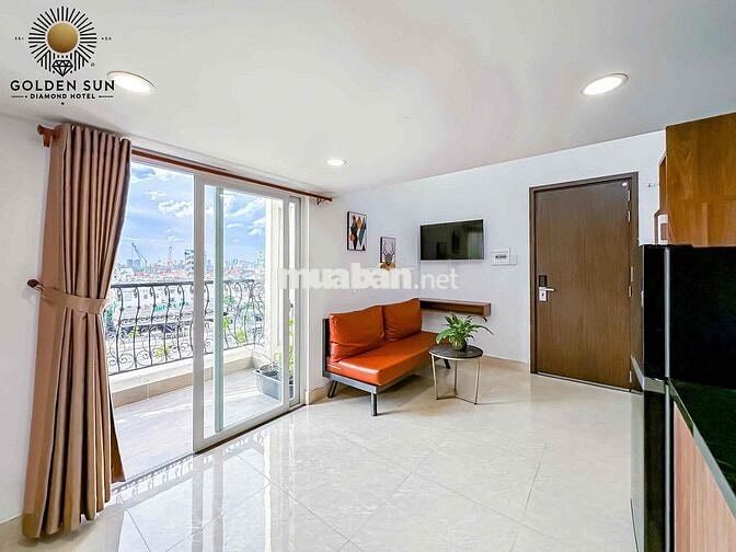 Cho Thuê Căn Hộ Duplex Gác Cao Bancong Full NT gần Phú Mỹ Hưng,Đh Rmit