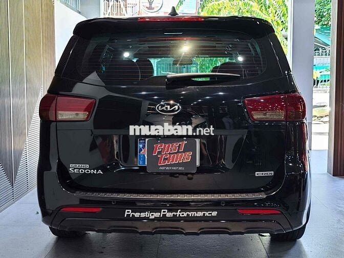Kia Sedona 2017 Dầu 148.000km Đen