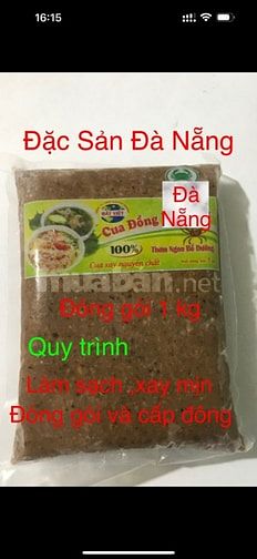 Bán riêu cua 25k/hủ, Cua xay sẵn nấu Bún 80k/kg