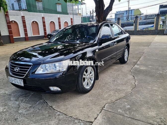 Hyundai Sonata 2009 Số sàn màu Đen