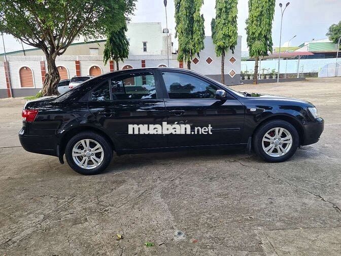 Hyundai Sonata 2009 Số sàn màu Đen