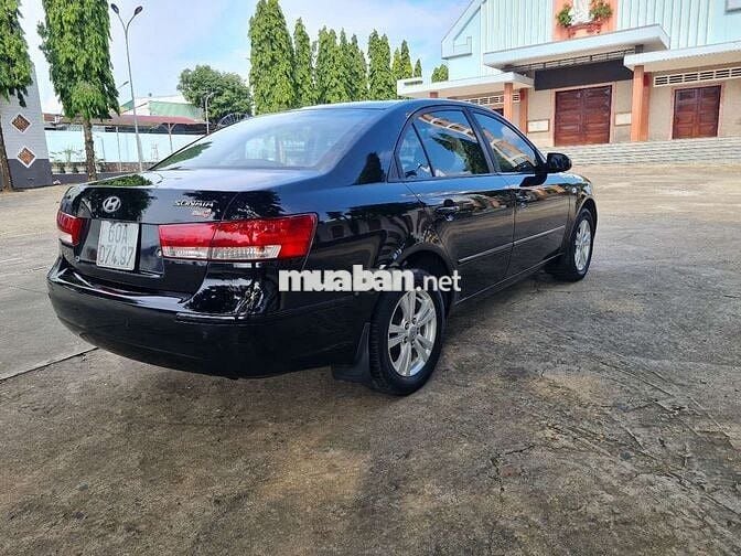 Hyundai Sonata 2009 Số sàn màu Đen