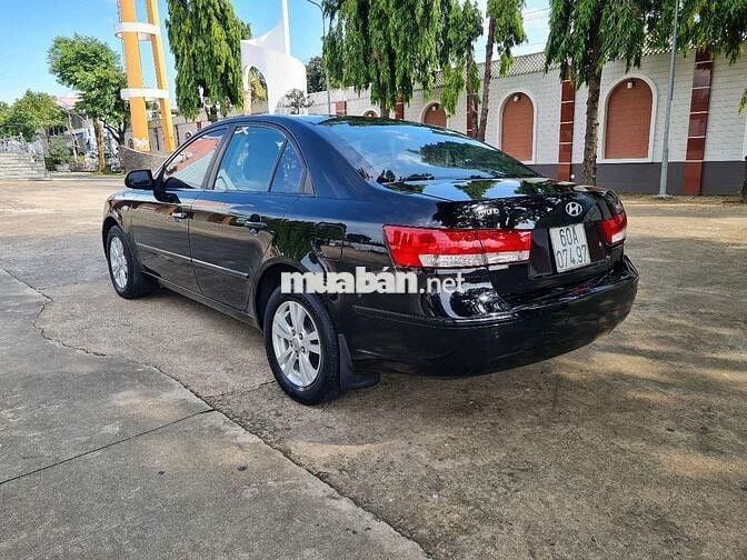 Hyundai Sonata 2009 Số sàn màu Đen