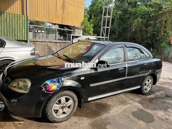 Daewoo Lacetti 2004 Số sàn Xăng Đen