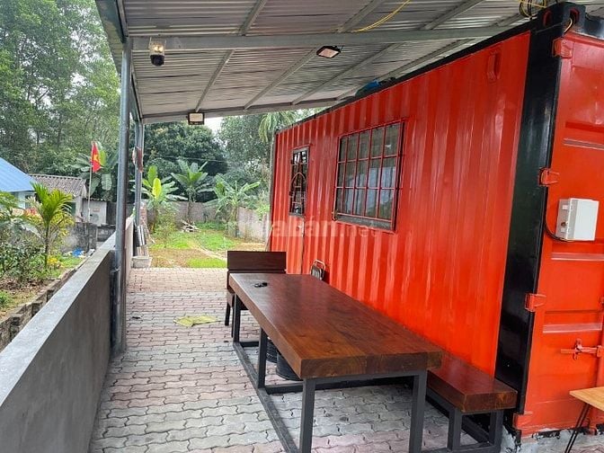Chính chủ bán nhà container đủ đồ để chơi cuối tuần, 190m,sổ đỏ, 6 tỷ