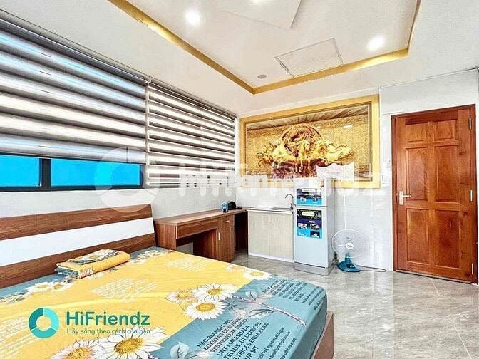 STUDIO BAN CÔNG FULL NỘI THẤT NGAY CÔNG VIÊN PHÚ LÂM
