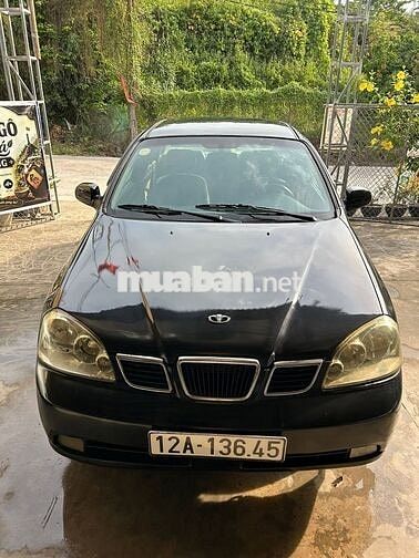 Daewoo Lacetti 2004 Số sàn Xăng Đen