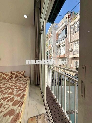 Cho thuê phòng trọ balcony mới 100% ngay ĐH Văn Lang - chợ Bà Chiểu
