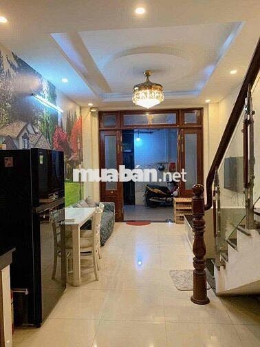 nhà nc mới đẹp full nội thất tr 2 lầu 2pn 3vs cao thắng P2 Q3